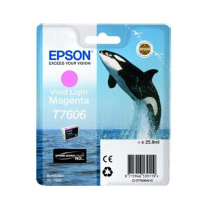 Epson Inktpatroon T7606 - Vivid Light Magenta Clair High Capacity
