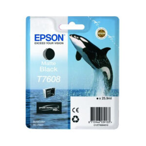 Epson Inktpatroon T7608 - Matt Black High Capacity