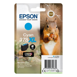 Epson 378XL Claria Inktpatroon Cyaan