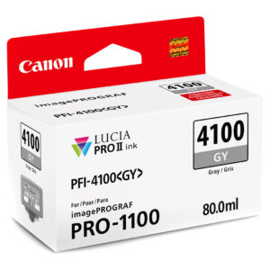 Canon inktpatroon PFI-4100GY voor PRO-1100 Printer - Grijs