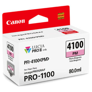 Canon inktpatroon PFI-4100PM voor PRO-1100 Printer - Foto Magenta