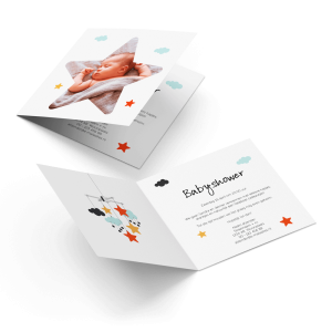 Kaart Dubbel 10x10 Vierkant (per stuk)