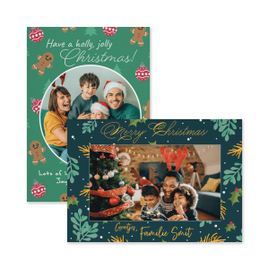 Kerstkaart Enkel A5 Liggend (per stuk)