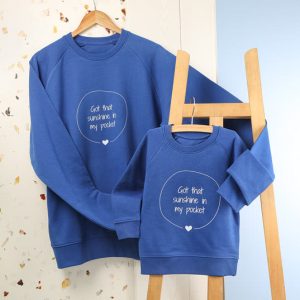 Sweater Kind Kobaltblauw 5 - 6 jaar