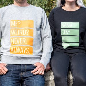 Sweater Unisex Grijs gemêleerd XL