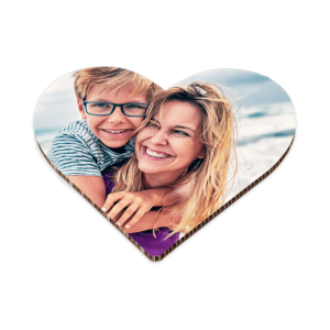 Foto Op Karton Hart 20x17 cm