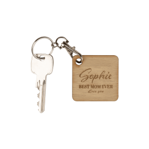 Sleutelhanger Gegraveerd & Gesneden