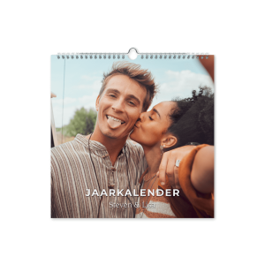 Jaarkalender 2025 30x30 Vierkant