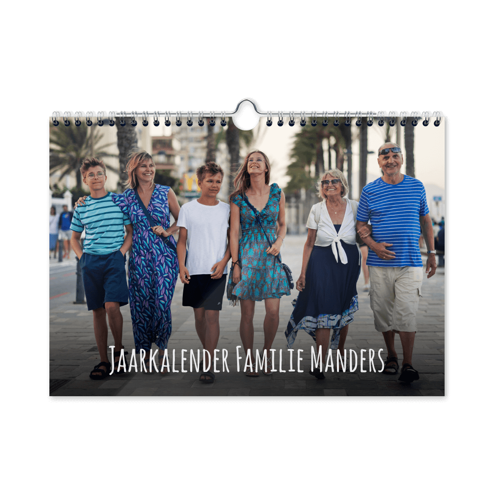 Jaarkalender 2025 A4 Liggend