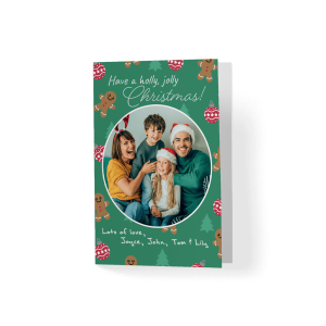 Kerstkaart Dubbel A5 Staand (per stuk)