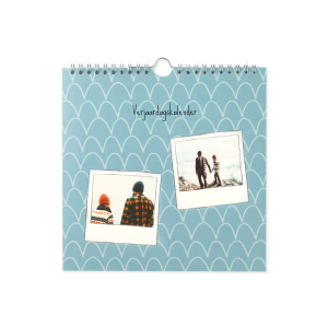 Verjaardagskalender 21x21 Vierkant