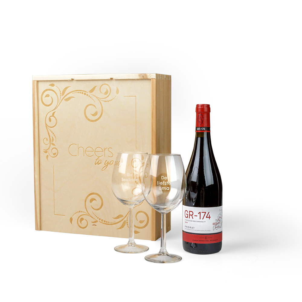 Wijn-geschenkset