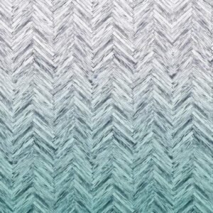 Fotobehang - Herringbone Mint 400x250cm - Vliesbehang