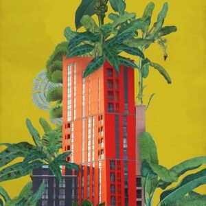 Fotobehang - Plant House 150x250cm - Vliesbehang