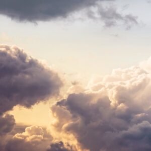 Fotobehang - Cloud Cast 300x250cm - Vliesbehang