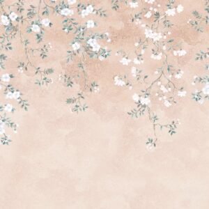 Fotobehang - Hanging Hanami 400x250cm - Vliesbehang