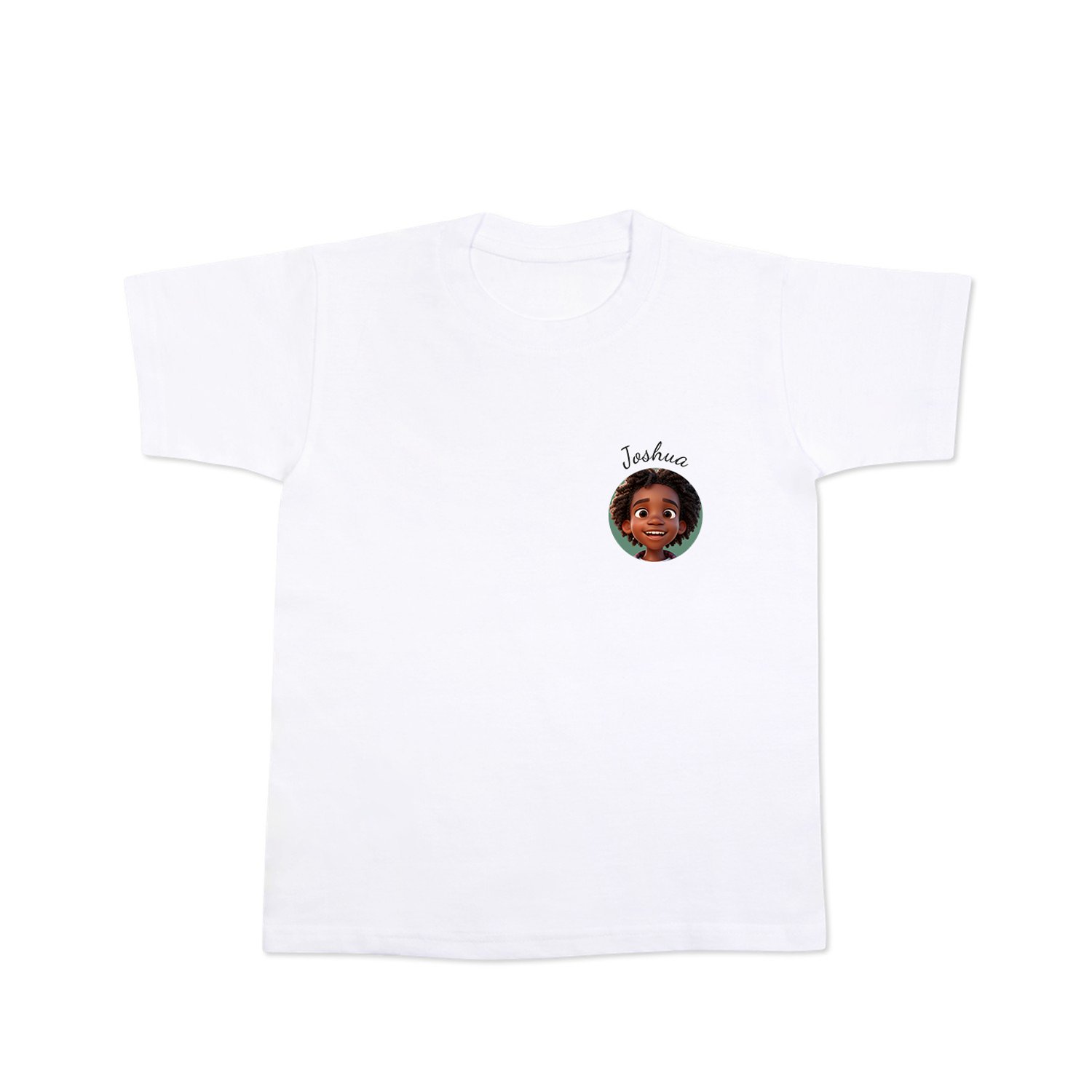 T-shirt met AI kinderen wit voorkant 12 - 14 jaar 1 T-shirt met AI kinderen wit voorkant 12 - 14 jaar