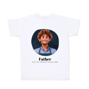 T-shirt met AI wit achterkant S