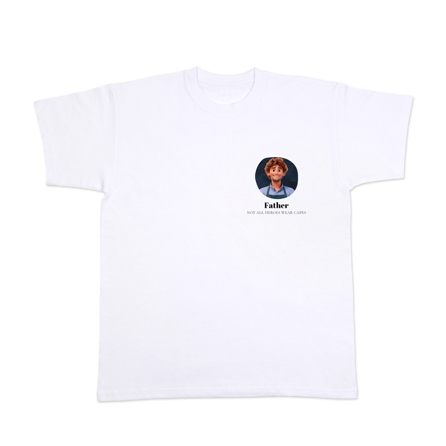 T-shirt met AI wit voorkant L 1 T-shirt met AI wit voorkant L
