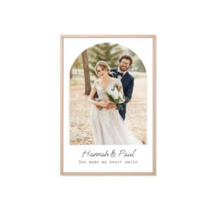 AI Poster 20 x 30 met houten lijst