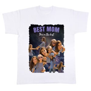 Bootleg T-shirt wit L - voorkant