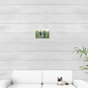 Foto op aluminium geborsteld 30 x 20 cm