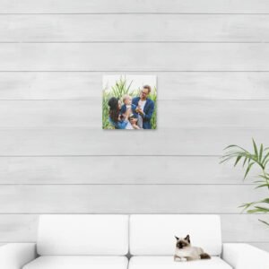 Foto op aluminium geborsteld 40 x 40 cm