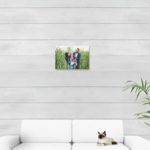 Foto op aluminium geborsteld 45 x 30 cm