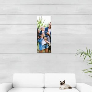 Foto op canvas 30 x 80 cm