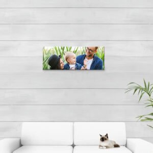 Foto op canvas 80 x 30 x 4 cm frame