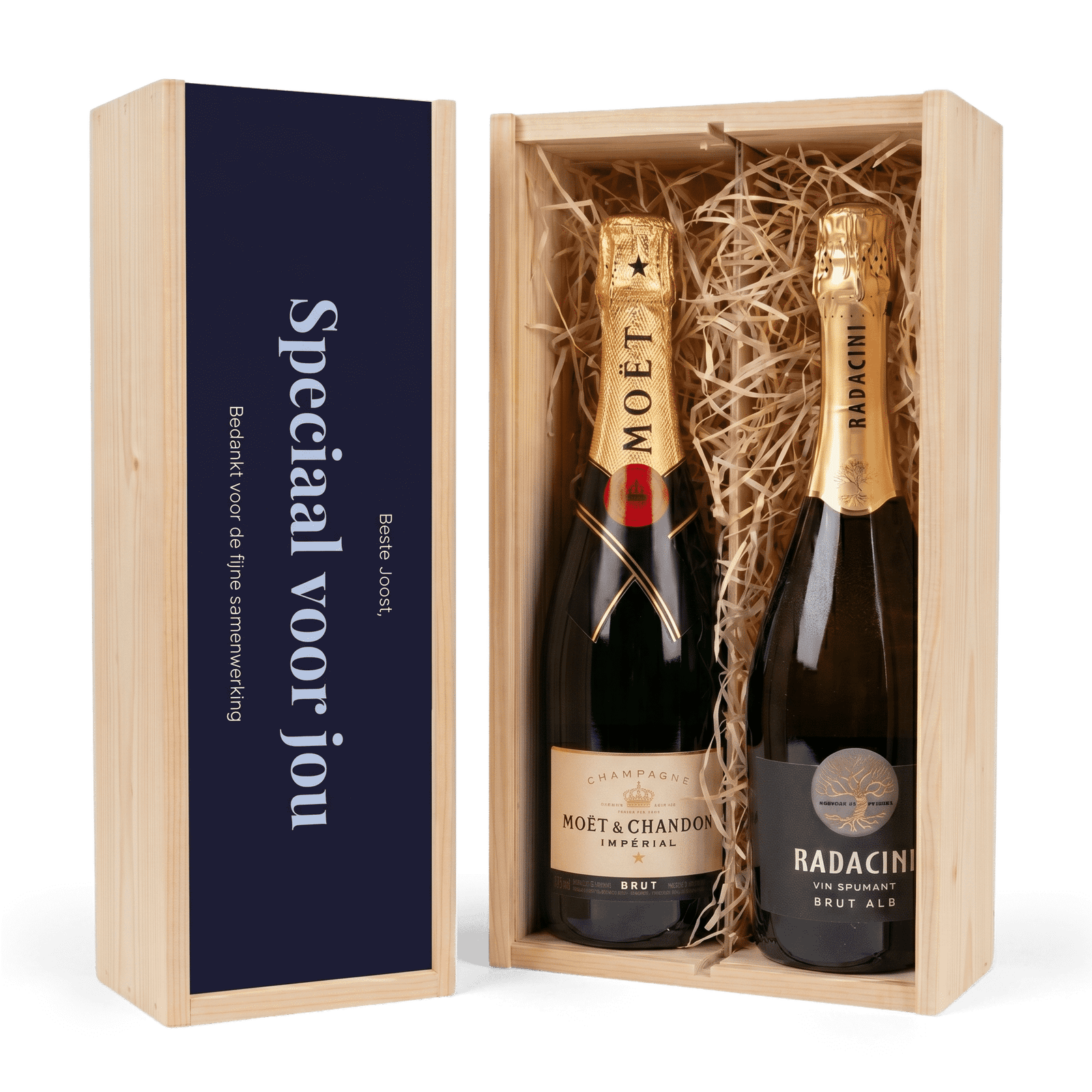 Champagnekist 2-vaks 1 Champagnekist 2-vaks