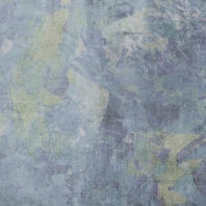Fotobehang - Blue Painting Abstract 225x250cm - Vliesbehang