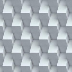 Fotobehang - Cube Wall 375x150cm - Vliesbehang