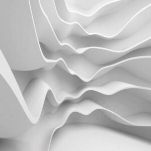 Fotobehang - Futuristic Wave 150x250cm - Vliesbehang