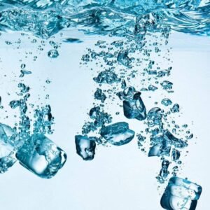 Fotobehang - Ice Cubes 225x250cm - Vliesbehang