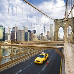 Fotobehang - New York City 375x250cm - Vliesbehang