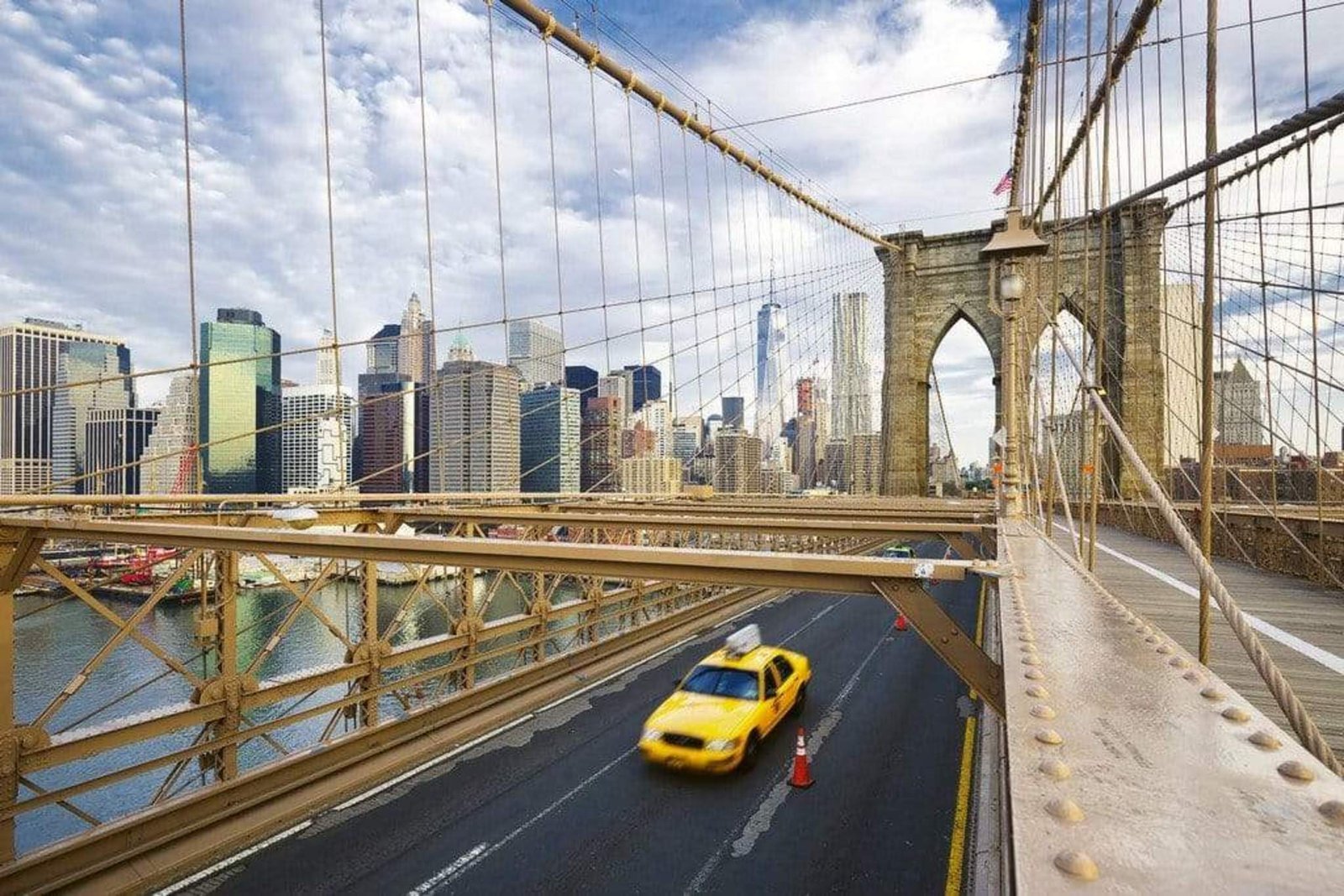 Fotobehang - New York City 375x250cm - Vliesbehang 1 Fotobehang - New York City 375x250cm - Vliesbehang
