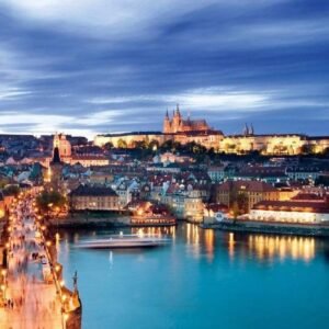 Fotobehang - Prague 375x250cm - Vliesbehang