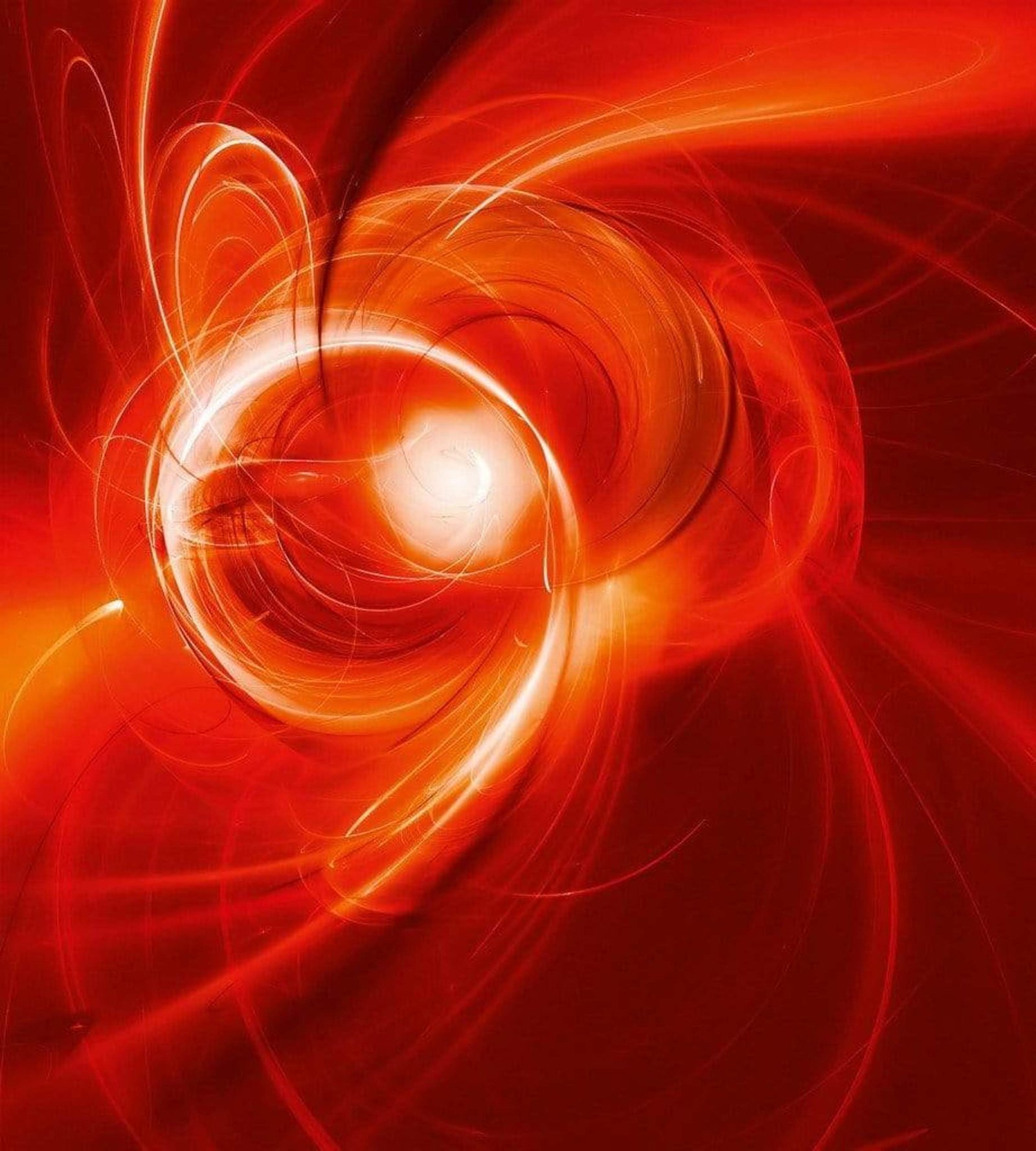 Fotobehang - Red Abstract 225x250cm - Vliesbehang 1 Fotobehang - Red Abstract 225x250cm - Vliesbehang