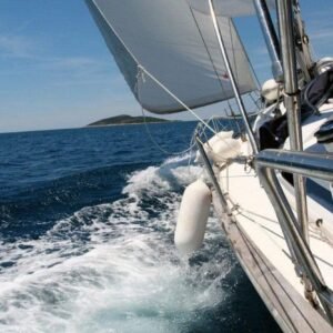 Fotobehang - Sailing 375x250cm - Vliesbehang