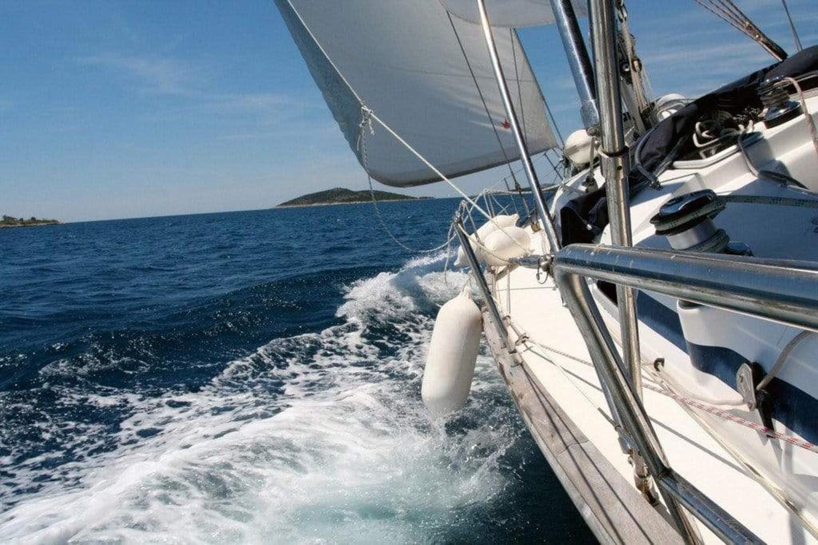 Fotobehang - Sailing 375x250cm - Vliesbehang 1 Fotobehang - Sailing 375x250cm - Vliesbehang