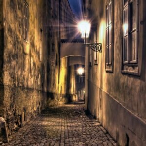 Fotobehang - Street 150x250cm - Vliesbehang