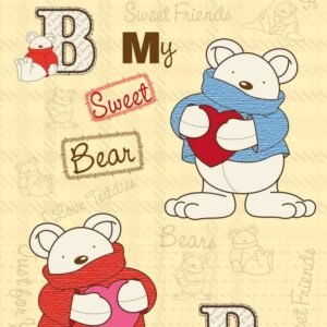 Fotobehang - Teddy Bear 150x250cm - Vliesbehang