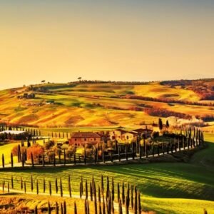 Fotobehang - Tuscany 150x250cm - Vliesbehang