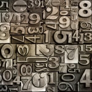 Fotobehang - Typeset 375x250cm - Vliesbehang