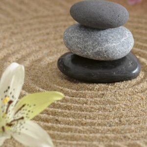 Fotobehang - Zen Garden 150x250cm - Vliesbehang