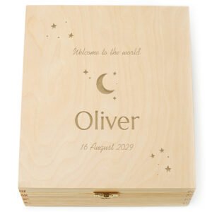 Memorybox met gravering
