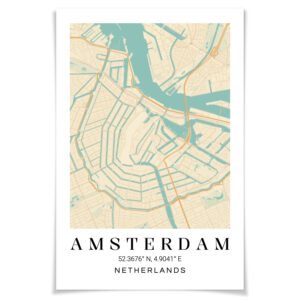 Kaartposter 50 x 75