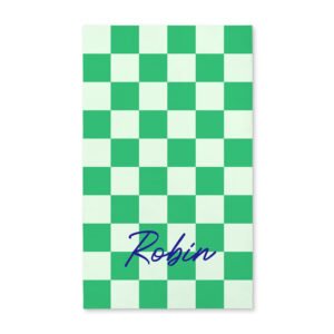 Bedrukte handdoek 30 x 50 cm