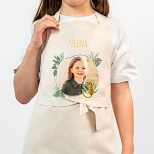 Beige kinderschort